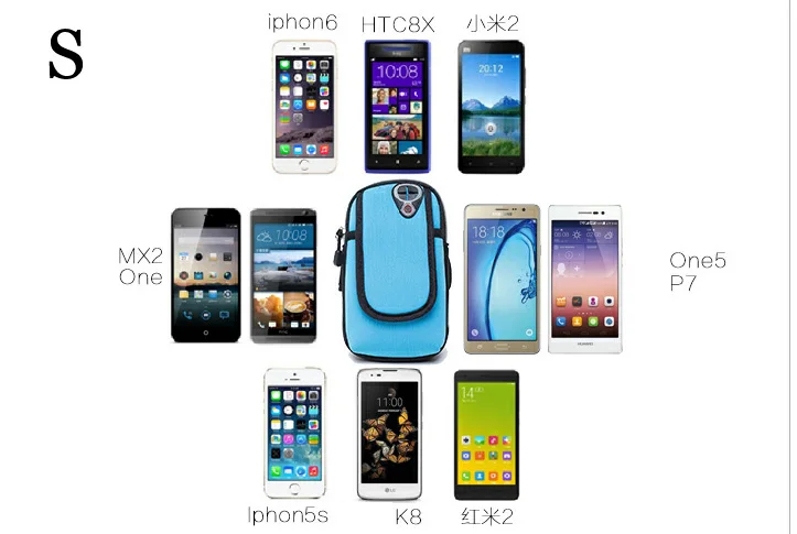 Универсальный чехол кошелек для бега занятий спортом на открытом воздухе