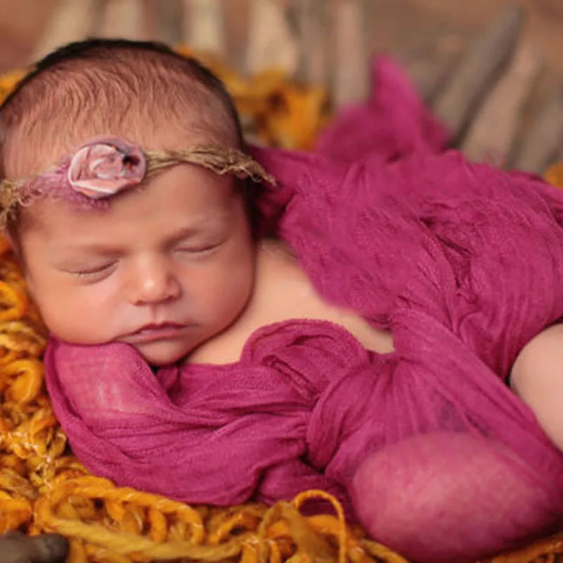 Реквизит для фотосъемки новорожденных наряд мягкий хлопковый длиной 180 см