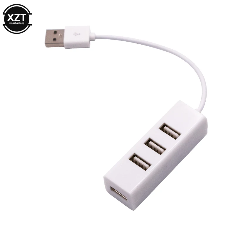 2019 Mini USB 2 0 4-портовый USB-концентратор разветвитель концентратор адаптер для ПК