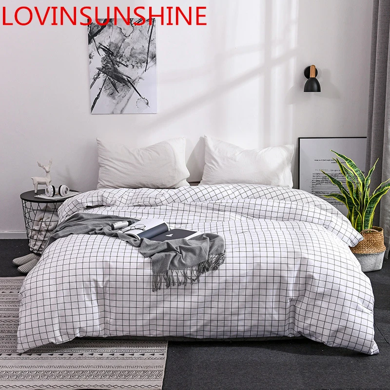 LOVINSUNSHINE Королева Размер одеяла наборы постельных принадлежностей King размер пододеяльник один CU01