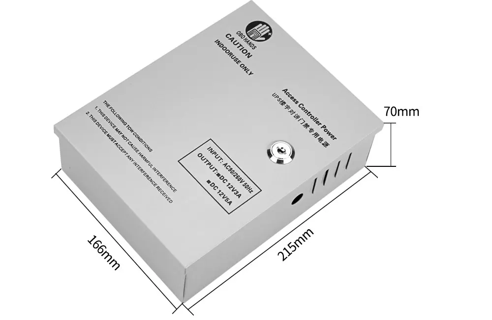 OBO HANDS источник бесперебойного питания конвертер вход AC220V выход DC12V 5A Поддержка внешнего аккумулятора