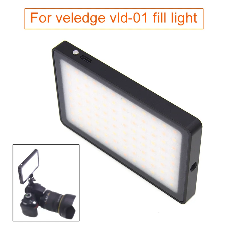 Камера фото заполняющий свет с магнитным oled дисплеем 96 LED для DSLR камеры видео