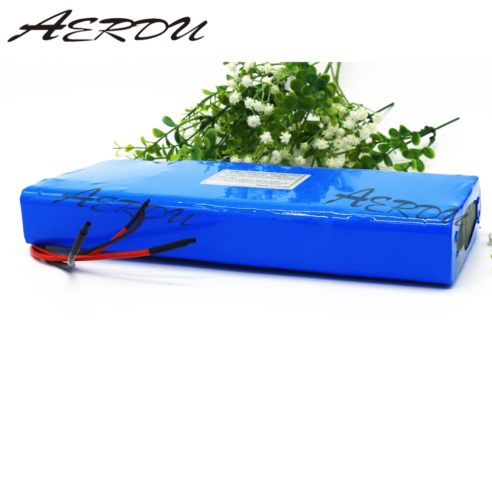 Aerdu е-байка 36В 10S3P 42В 7.5Ah 500 Вт ультра тонкий 18650 ионно-литиевая аккумуляторная батарея, фара для электровелосипеда в мотор для электрического велосипеда скутер с 15A BMS с длинными