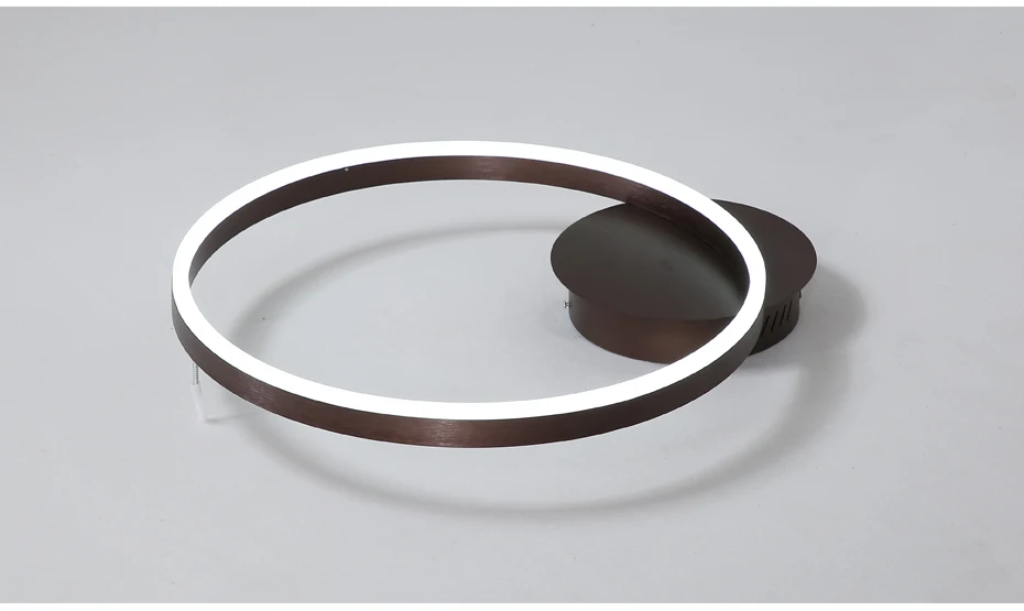 Креативные кольца, стильные светодиодные потолочные лампы, современный геометрический круглый потолочный светильник, светодиодный светильник для ресторана, гостиной, спальни