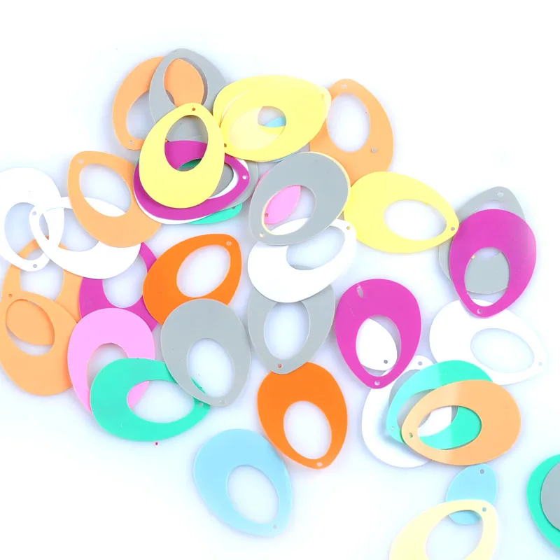 Аксессуары для одежды ручной работы DIY блестки смешанные овальные Spangle Блестки