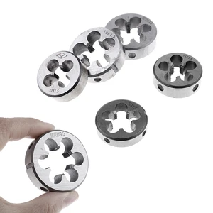 5 размеров M12 M14 M16 M18 M20 HSS машина с правой резьбой метрический штекер кран и круглый штамп