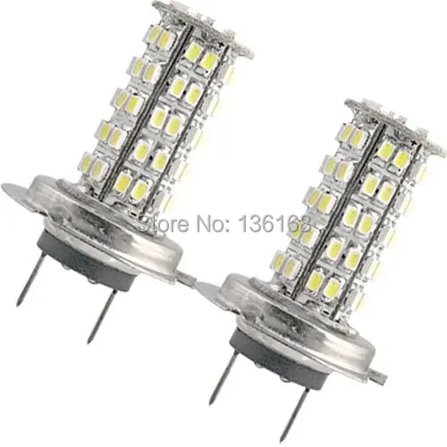 4 X Bombilla Faro Luz Lampara 68 светодиодный H7 3528 SMD 12V Headlight Coche Blanco | Автомобили и мотоциклы