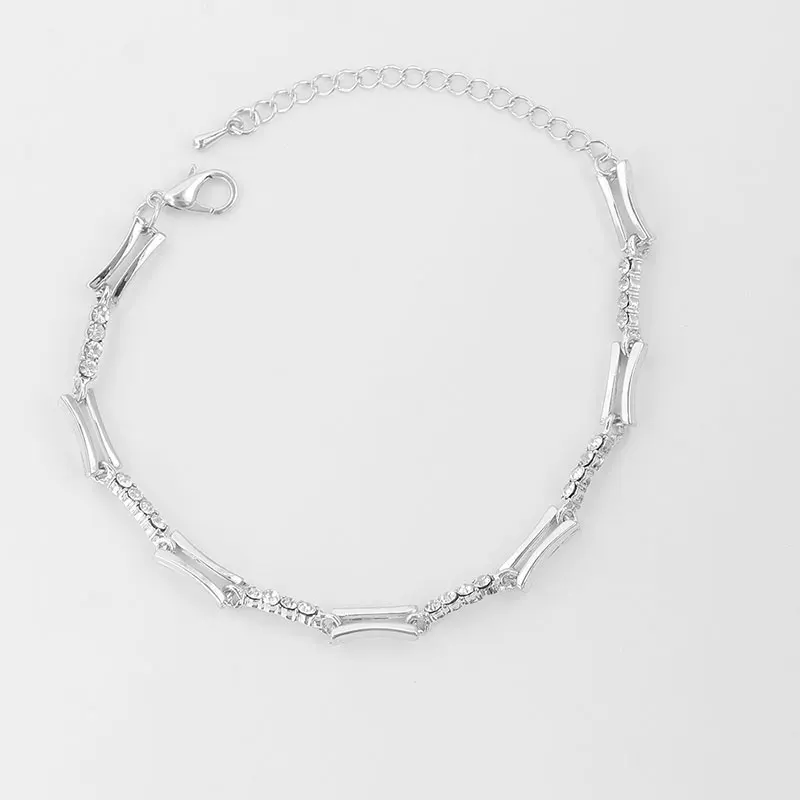 Модный женский браслет F &amp U из сплава под золото и серебро 2017 пробы | Украшения