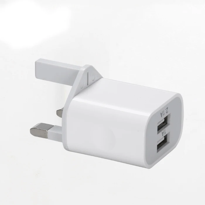 2 usb порта Великобритания вилка зарядное устройство для мобильного телефона DC 5 V 2.1A выходной адаптер питания используется для iPhone iPad samsung мобильный телефон HTC планшетный ПК