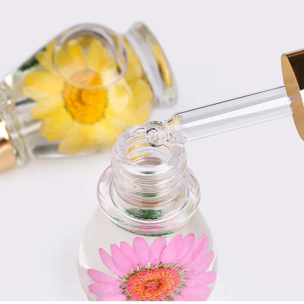 1 шт. лак для ногтей смешанный вкус сушеные цветы масляная ручка кутикулы Уход за