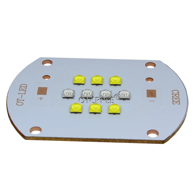 50 Вт Cree Xlamp xWhite 6 шт. 6500K и 4 Королевский синий нм светодиодный излучатель лампочка