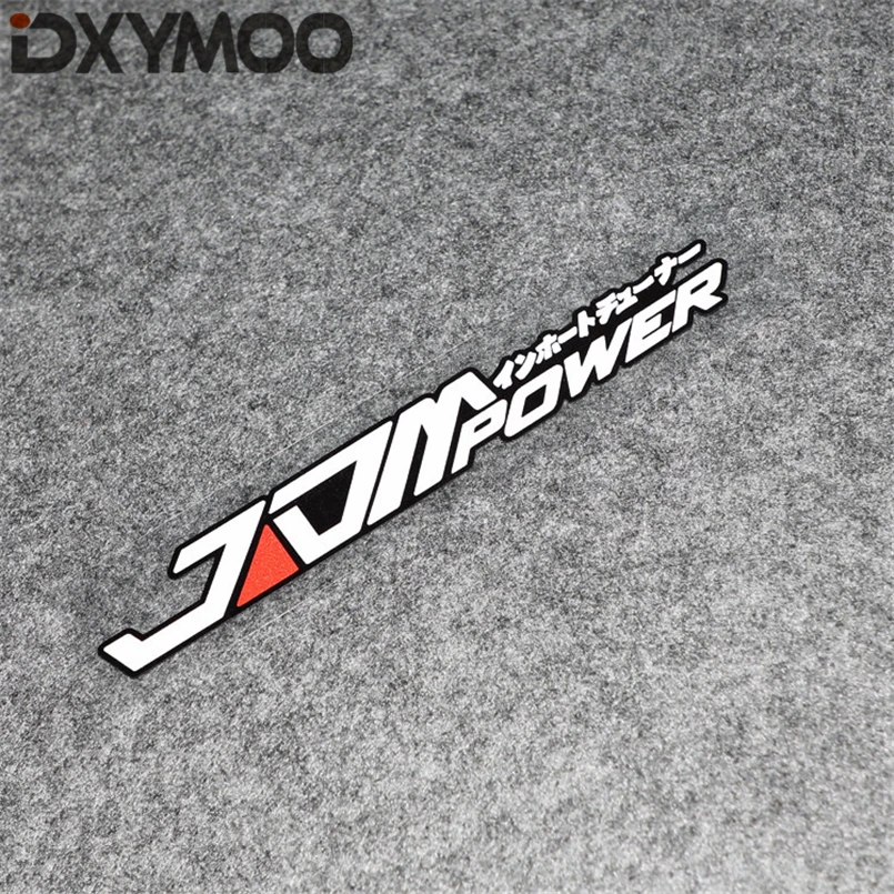 

Creative Fashion Car Sticker Bumper Auto Window Whole Body Motorcycle Bumper for JDM POWER