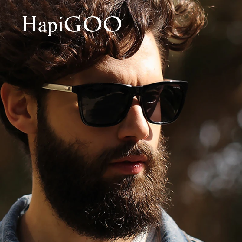 HAPIGOO Классический Женщины Алюминия Поляризованные Квадратных Солнцезащитные