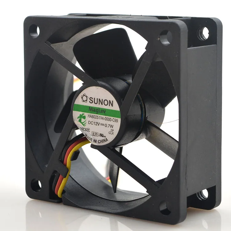 Sunon HA60251V4-0000-C99 6 см 6025 60 мм DC вентилятор 12 В 0,7 Вт Maglev тихий вентилятор