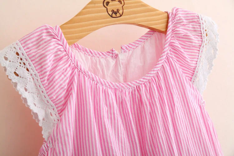 IMMDOS/летнее платье для девочек детские хлопковые платья с героями мультфильмов