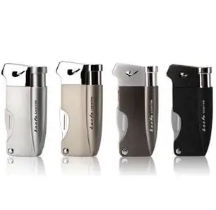 Многофункциональный фонарь Зажигалка Бесплатная огонь Металл бутан факел