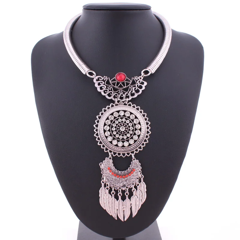 Tenande ювелирные изделия Цыганский кристалл натуральный камень перо кисточки