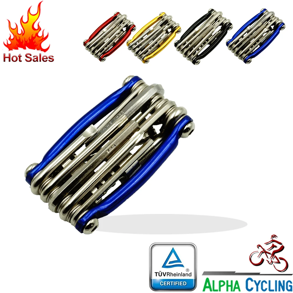 Набор инструментов для ремонта велосипедной цепи 11 в 1 100% новый случайные