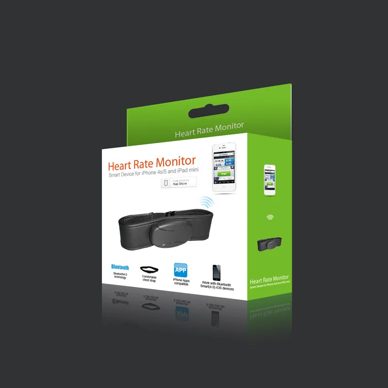 Heart Rate Monitor Bluetooth 4.0 Smart Chest Strap Belt Pulse Sensor Cardio Runtastic Meter BLE | Спорт и развлечения
