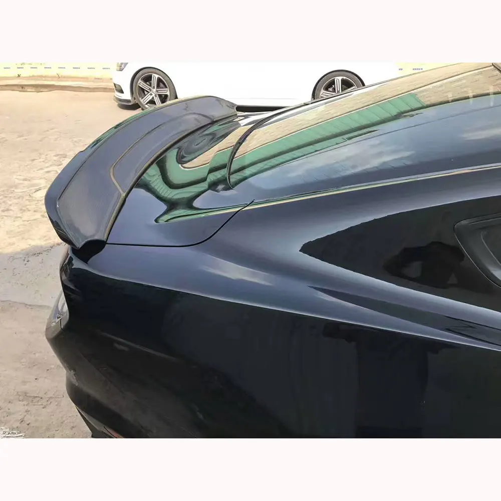 Задний спойлер для багажника из углеродного волокна утиные крылья Ford Mustang GT V8 V6