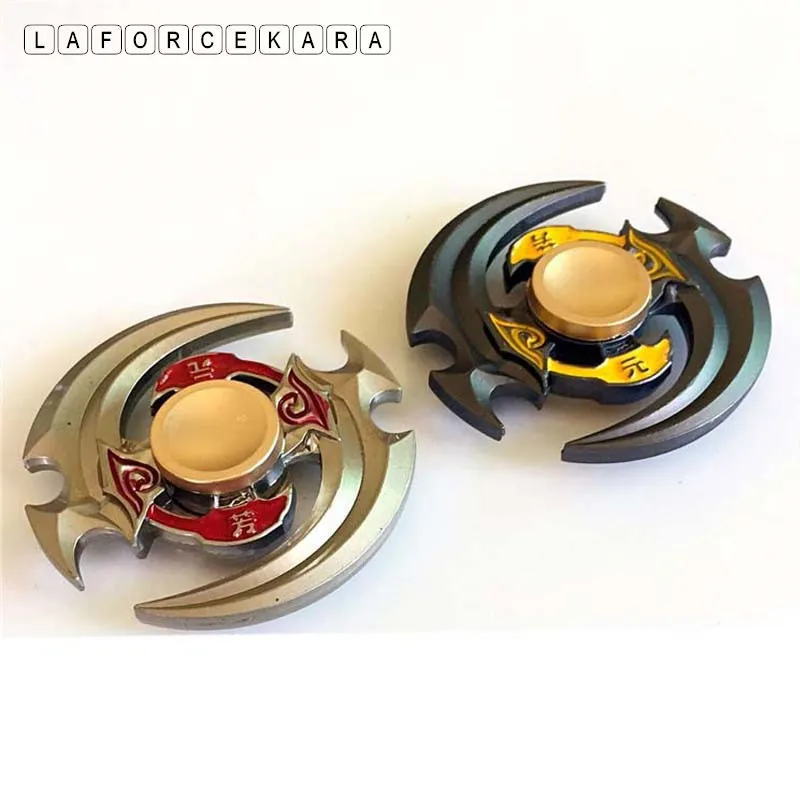 Новый ручной Спиннер с золотой головкой из цинкового сплава металлический