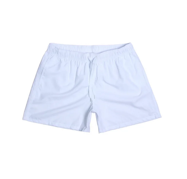 white-S moda praia maiô шорты мужские шорты мужские Купальники мужчины шорты борту polo ralphmen Мужские Свободные Jogger Шорты Тренировки Тренировочные брюки Фитнес Брюки Случайные Дышащая - Цвет: white-S