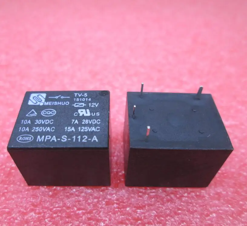 

NEW relay MPA-S-112-A-12V MPA-S-112-A 12V MPAS112A 12VDC DC12V 12V DIP4