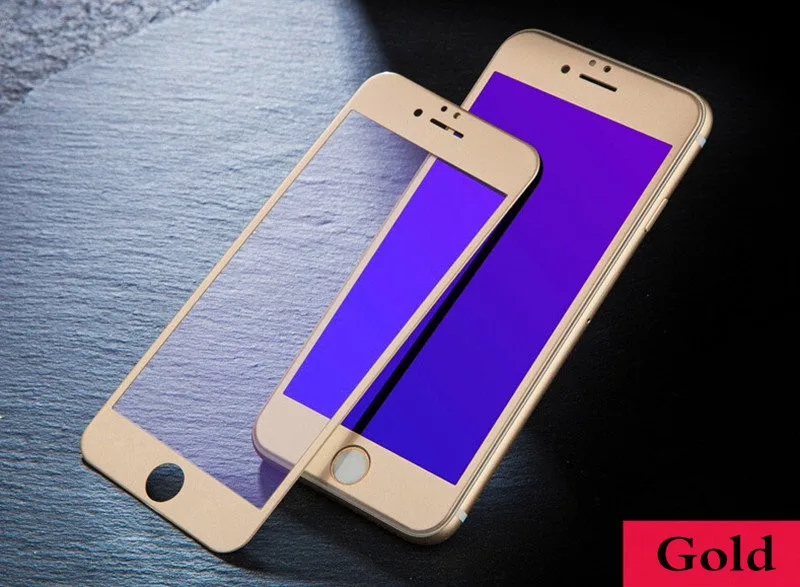 RONICAN 9H 3D полное покрытие Anti Blue Light закаленное стекло Защита экрана для iPhone 7 plus