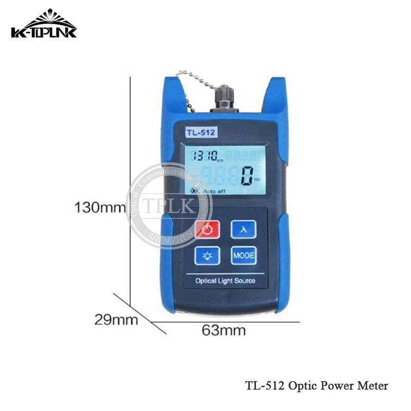free shipping TL-512 Fiber Optical Laser Light Source 1310/1550nm Optic power meter SC/FC Universal Connector | Мобильные телефоны