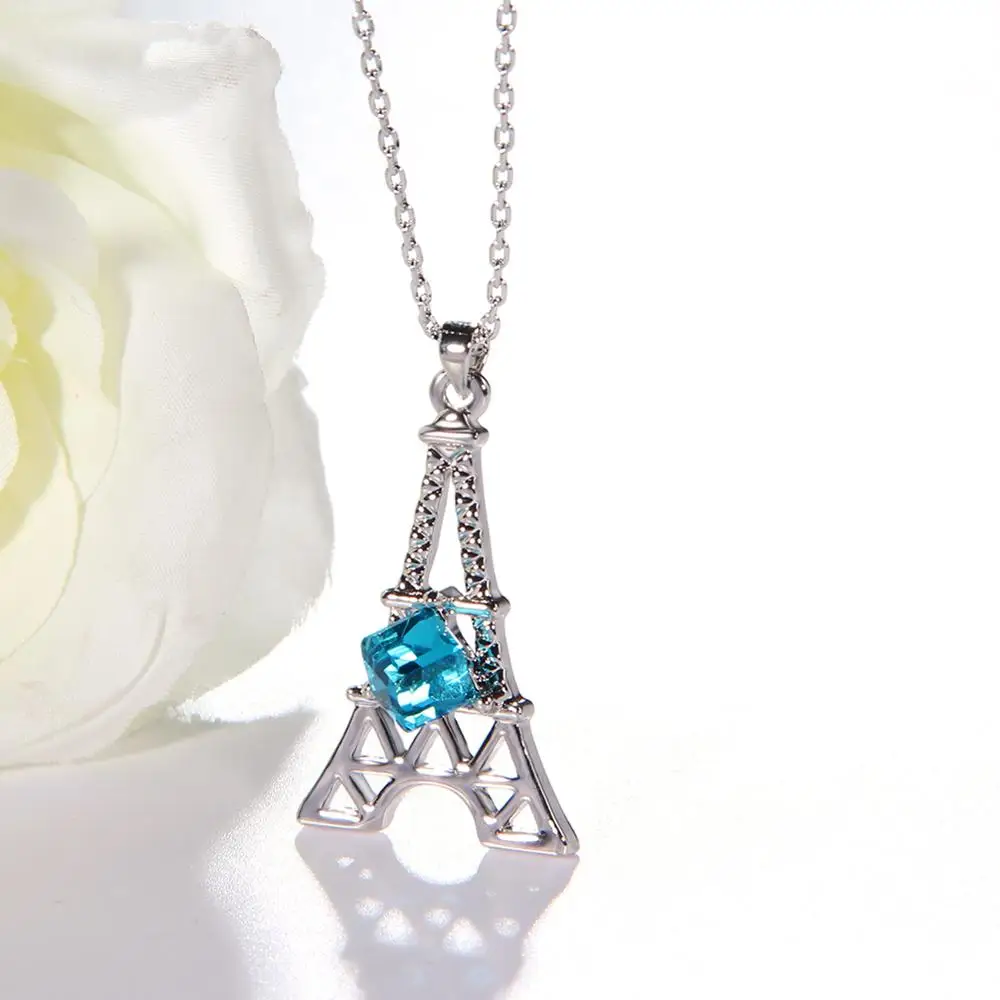 Модное ожерелье DEEIAN с подвеской для женщин и девушек Очаровательное украшение из