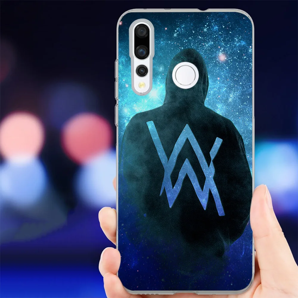 Мягкий силиконовый чехол для телефона IYICAO Alan Walker singer Huawei Mate 10 20 Lite Pro Nova 2 2i 3 3i 4 TPU |