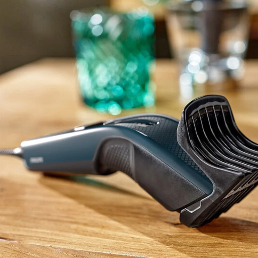 Philips Hairclipper series 3000 машинка для стрижки волос с лезвиями из нержавеющей стали, 13 настроек длины, проводное использование HC3505/15