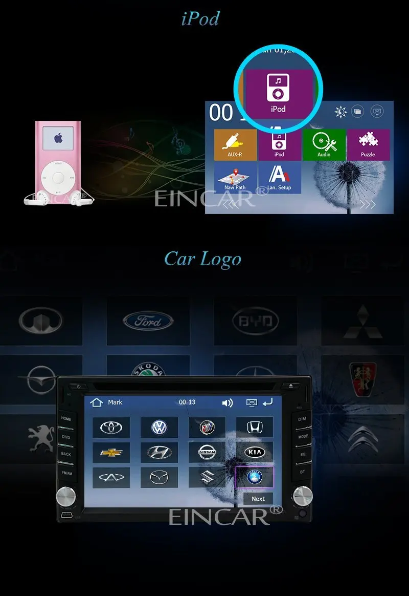 Автомобильный DVD плеер 2 Din с GPS Bluetooth беспроводной аудиоприемник 6 дюйма