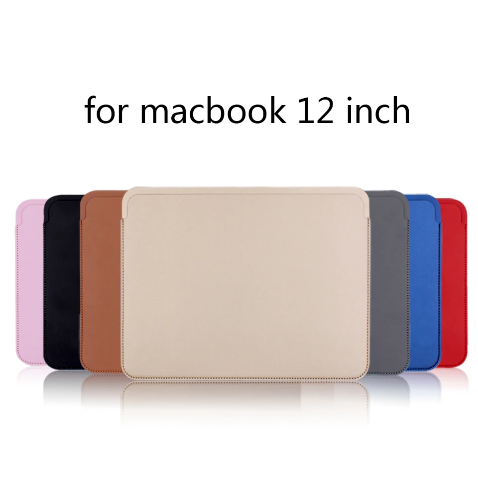 Высококачественный чехол из искусственной кожи для ноутбука сумка Macbook Retina 12