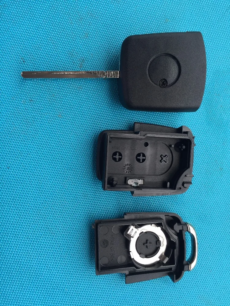 10 шт. Замена для Skoda Passat Polo Golf Touran Bora Ibiza Leon Octavia Fabia 2/3 кнопки дистанционный Брелок