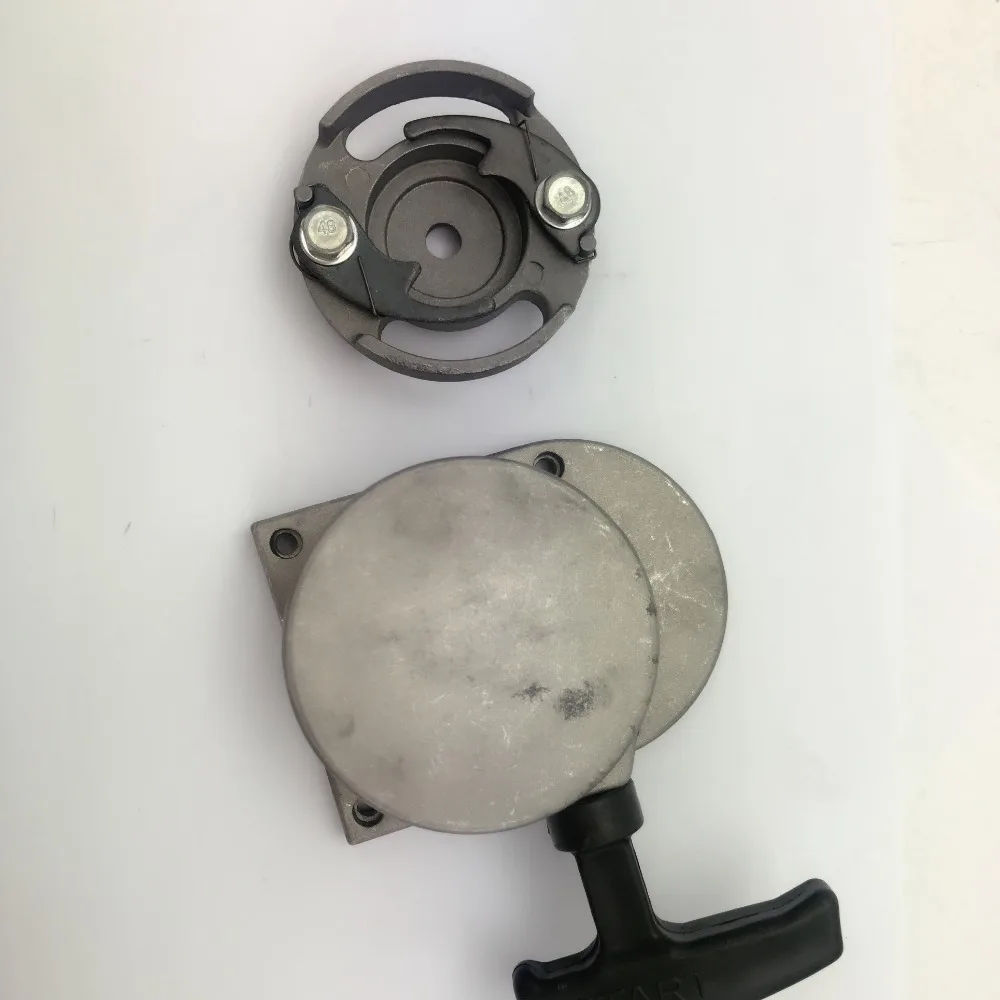 Алюминиевый Потяните Стартер для 49cc 60cc 66cc 70cc 80cc DIY комплект двигателя велосипеда