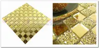 Brand New 1BOX(22sheets) Glass Mosaic Crystal Glass 3D Mosaic Tile Wall tile kitchen backsplash ceiling tile Free shipping