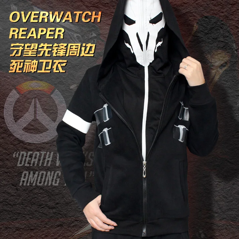 [Фото] 2018 Новый игры OW Reaper Звезда смерти печатных комплект платья из двух частей