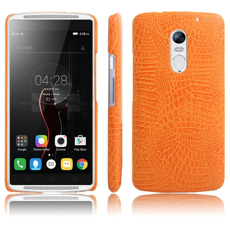 Роскошный чехол из искусственной кожи с крокодиловым узором для Lenovo Vibe X3 5 дюймов