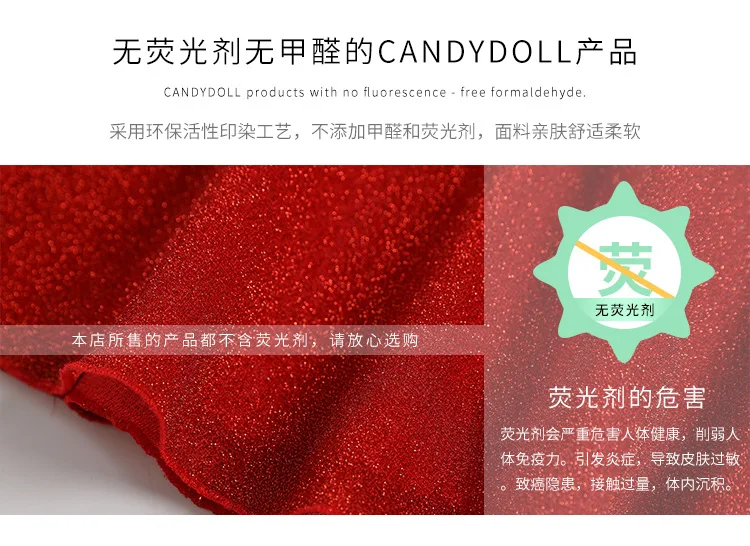 CANDYDOLL/Новое банкетное платье без рукавов с ушками для девочек, детское индивидуальное танцевальное платье