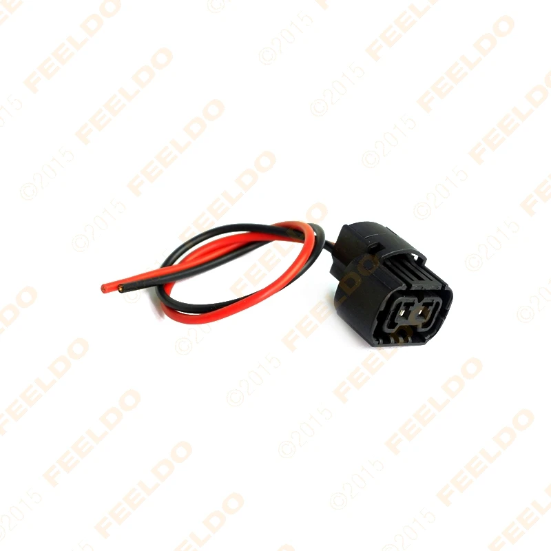 FEELDO 30Pcs Car 5202 H16 2504 PS24W 5201 Bulbs Female Connector For Fog Lights Wiring Pigtail Harness | Автомобили и мотоциклы