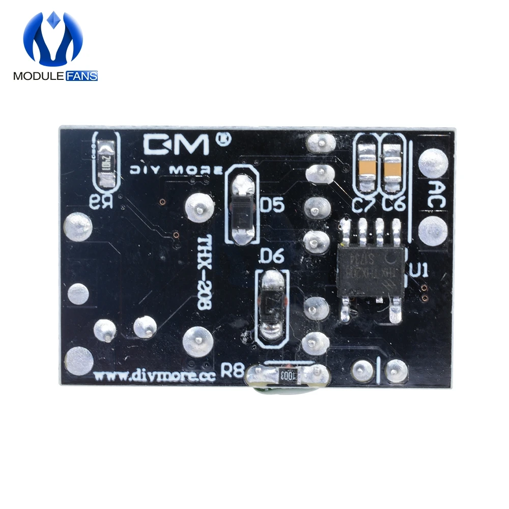 AC-DC 5V 800mA/DC понижающий преобразователь подпушка доска 110V 220V DC/DC 5V трансформатор Питание модуль для Arduino Напряжение изоляции