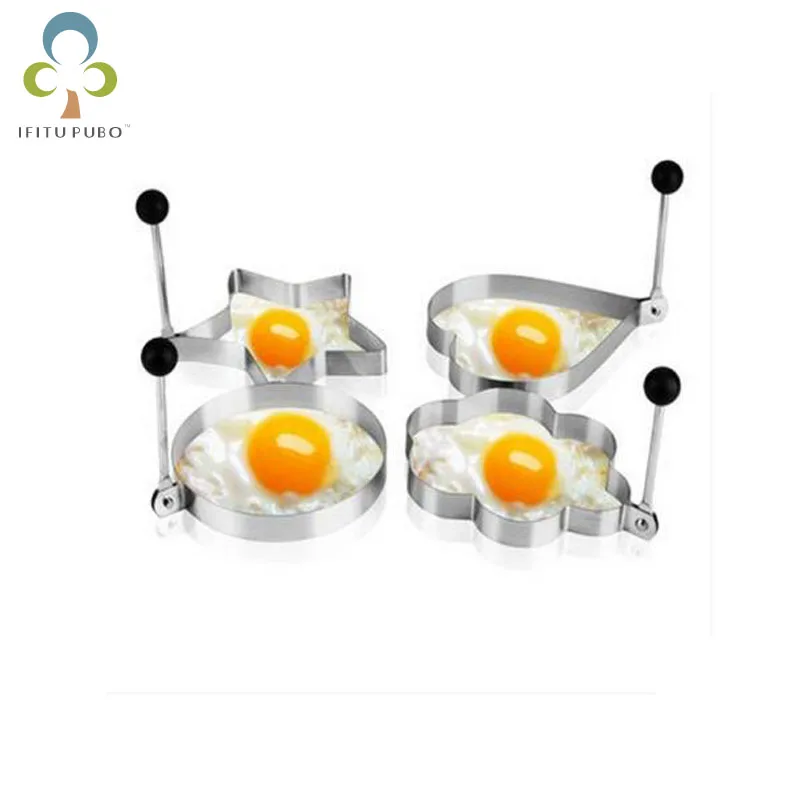 4 шт./компл. креативная форма для омлета из нержавеющей стали яиц кухонные
