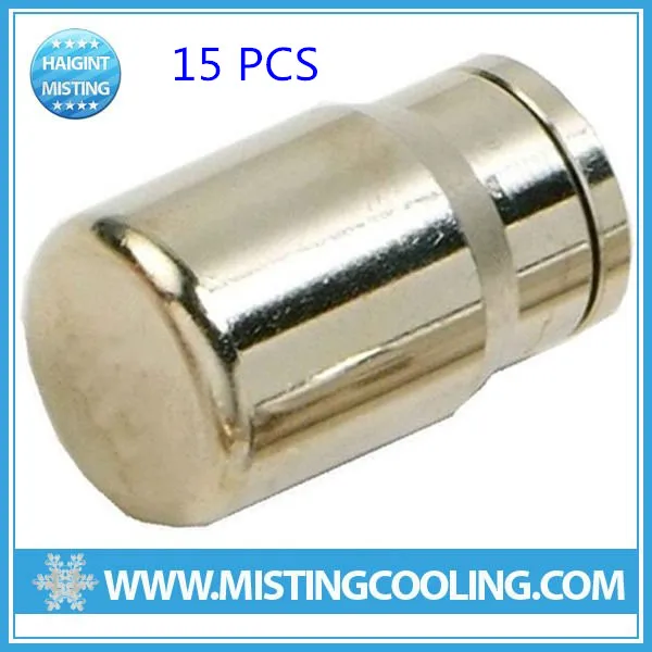 

0135 HAIGINT 15pcs High Quality 3/8' Slip lock Brass End Plug