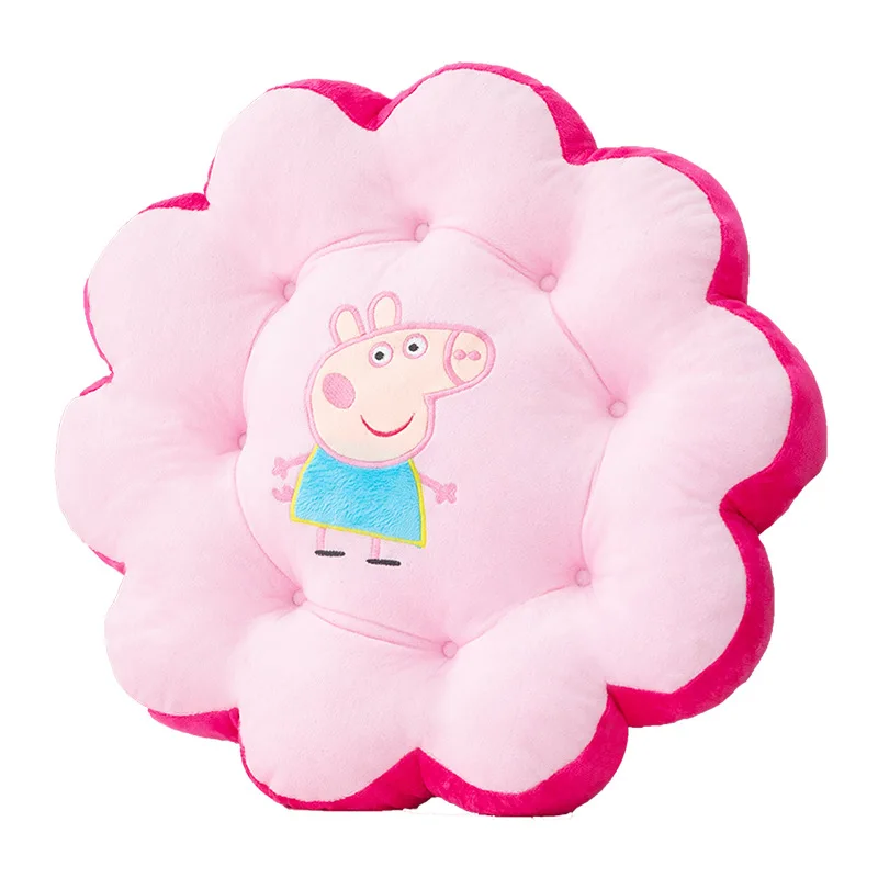 Утолщенная Подушка с мультяшным цветком круглый стул для студентов Офисная