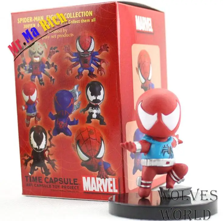 7pcs/set Spiderman Venom Action Figures Pvc Brinquedos Collection Toys For Christmas Gift | Игрушки и хобби