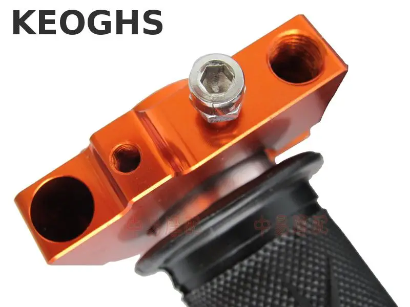 Keoghs Универсальный 7/8 &quot22 мм руль/ручки/дроссельная закрутка для Dirt Pit Bike скутер