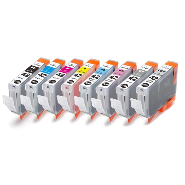 Einkshop 1 комплект совместимый картридж CLI-42 CLI 42 с чипом для принтера Canon PIXMA Pro-100 100S |