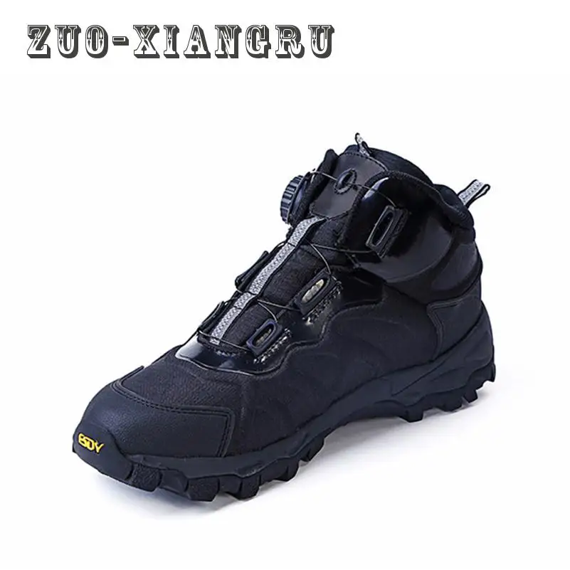 Большой размер мужские армейские ботинки камуфляжной расцветки высокие военные