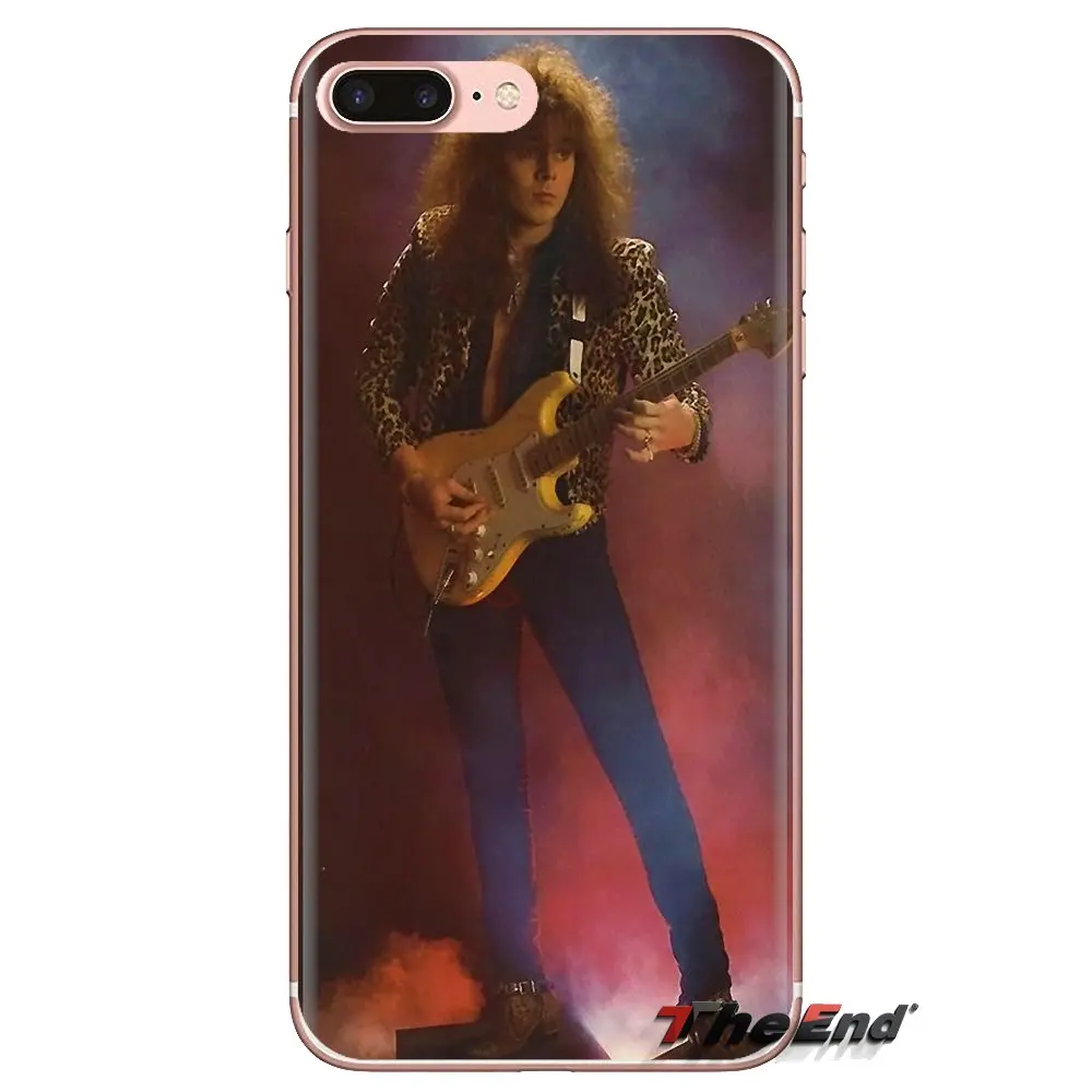 For iPod Touch Apple iPhone 4 4S 5 5S SE 5C 6 6S 7 8 X XR XS Plus MAX Yngwie Malmsteen Sexy Men guitar Silicone Phone Skin Cover |